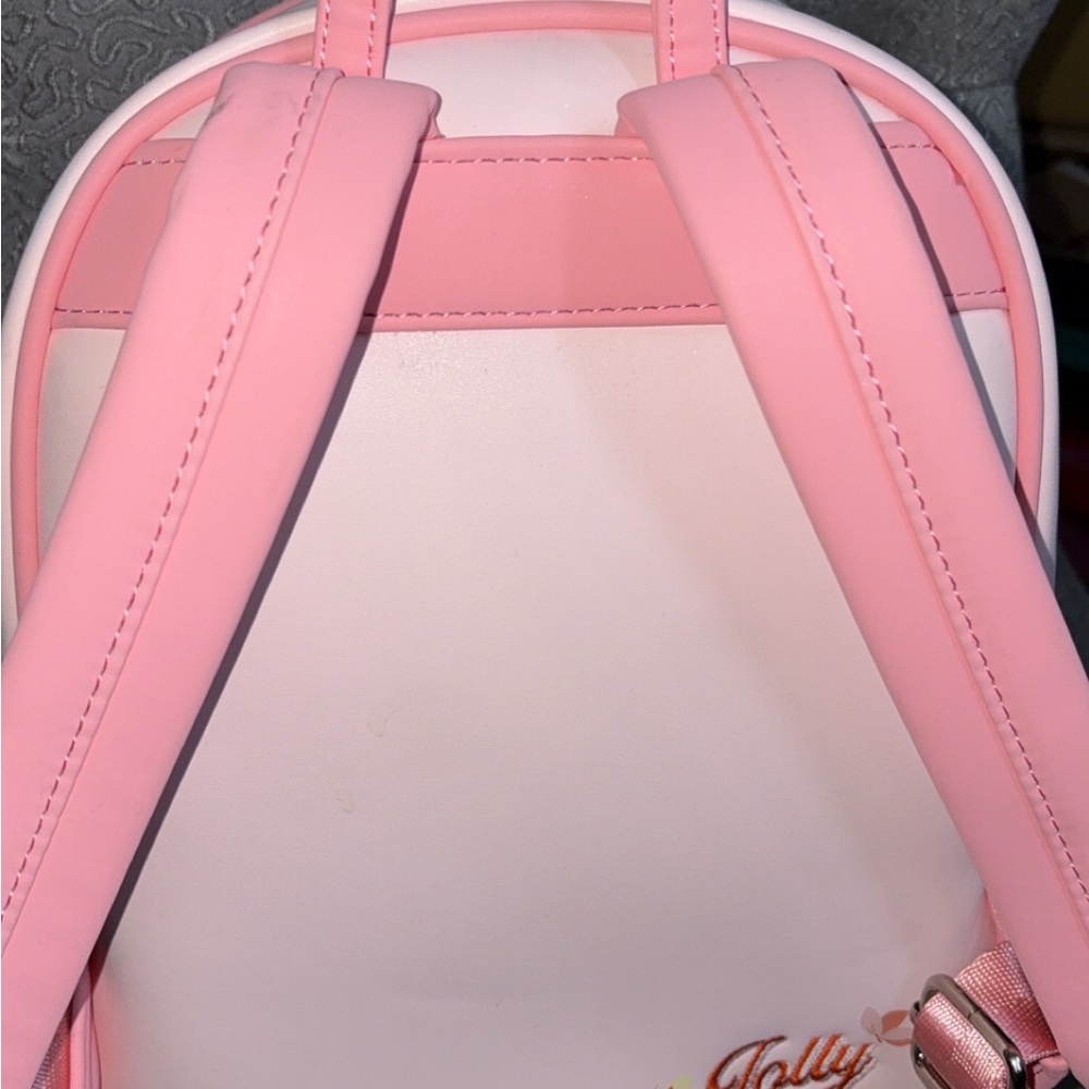 Disney Pink Patterned Interior Backpack - image 2